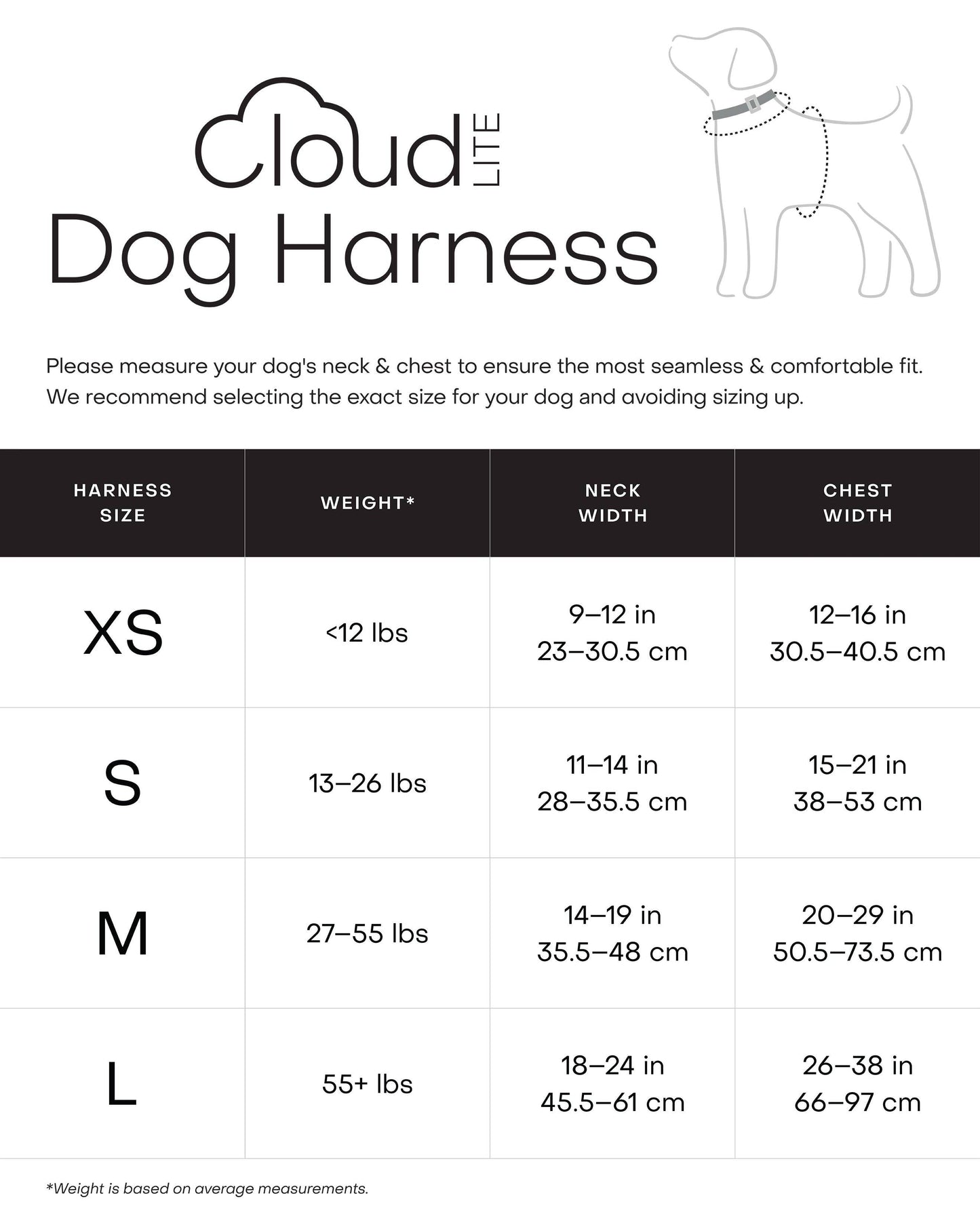 Dandelion Yellow Cloud Lite Dog Harness