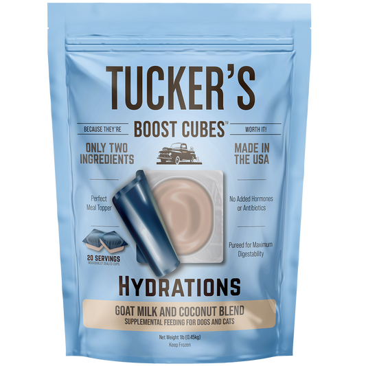 Tucker's Frozen Boost Cubes Goat Milk with Coconut 1lb