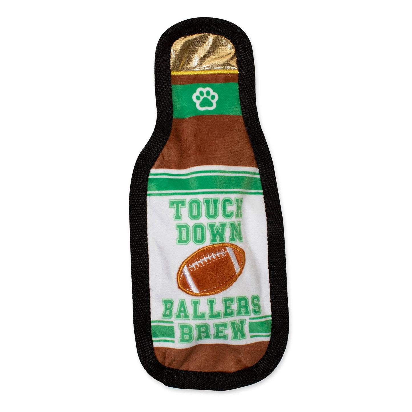 TAILGATES AND TOUCHDOWNS DURABLE PLUSH DOG TOY