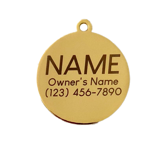 Watermelon Pet Id Tag