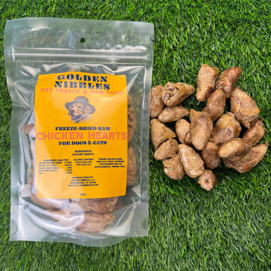 Chicken Hearts 3oz Bag