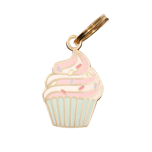 Cupcake Pet ID Tag