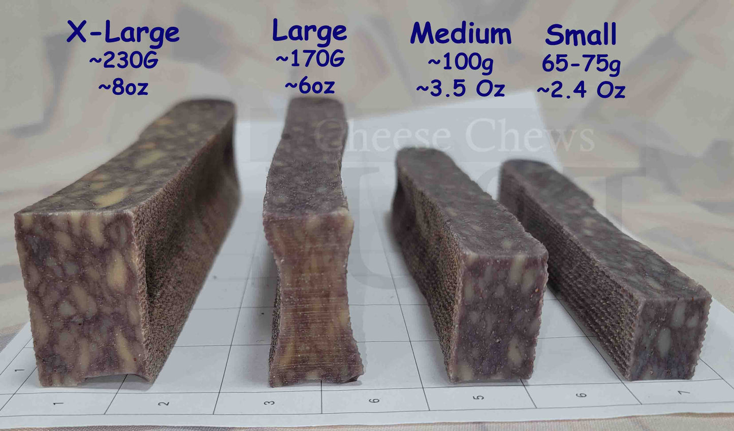 Dog cheese chew.  Blueberry M/S  Himalayan Yak ~4oz 115g