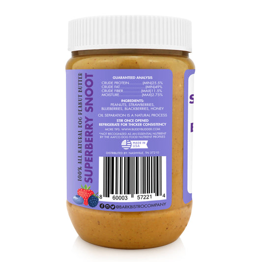 Buddy Butter 17oz Jar Superberry