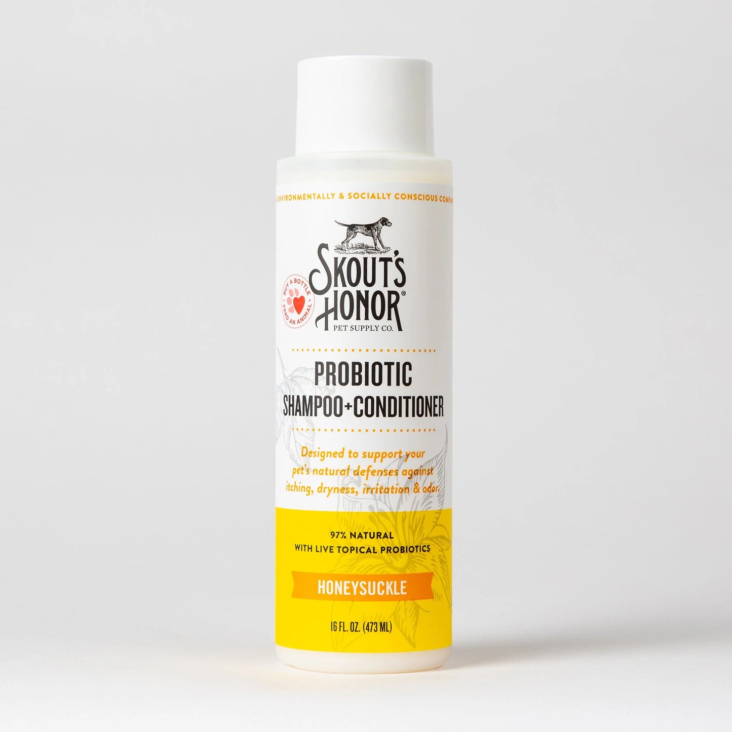 Probiotic Sham+Cond Honeysuckle 16oz
