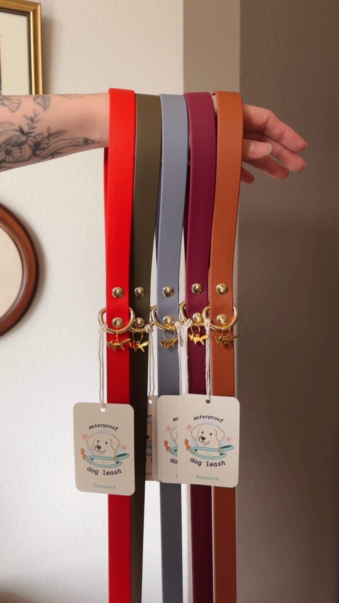 Merlot Biothane Leash [All 17+ Colors]: Merlot