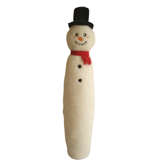 ZippyPaws Holiday Jigglerz Snowman Plush Dog Toy