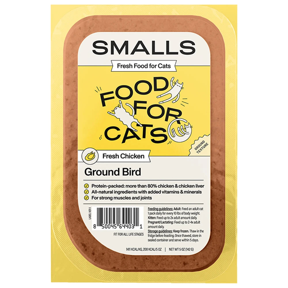 Smalls Gently Cooked Ground Chicken 5oz