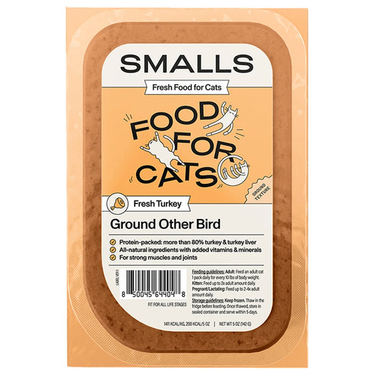 Smalls Gently Cooked Ground Turkey 5oz