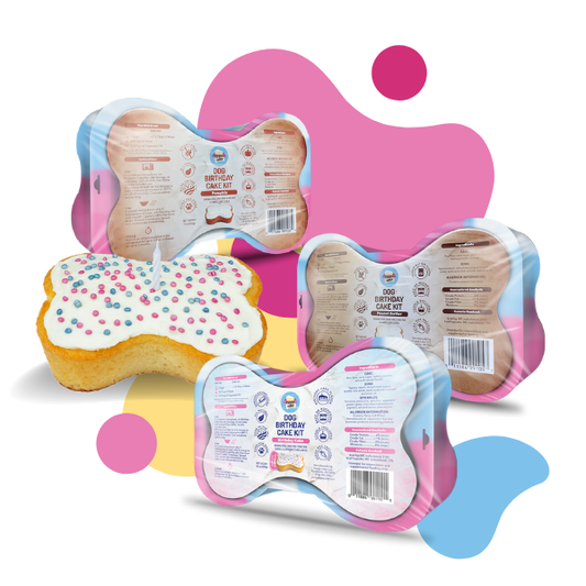Birthday Cake Kit: Birthday Cake with Pupfetti Sprinkles