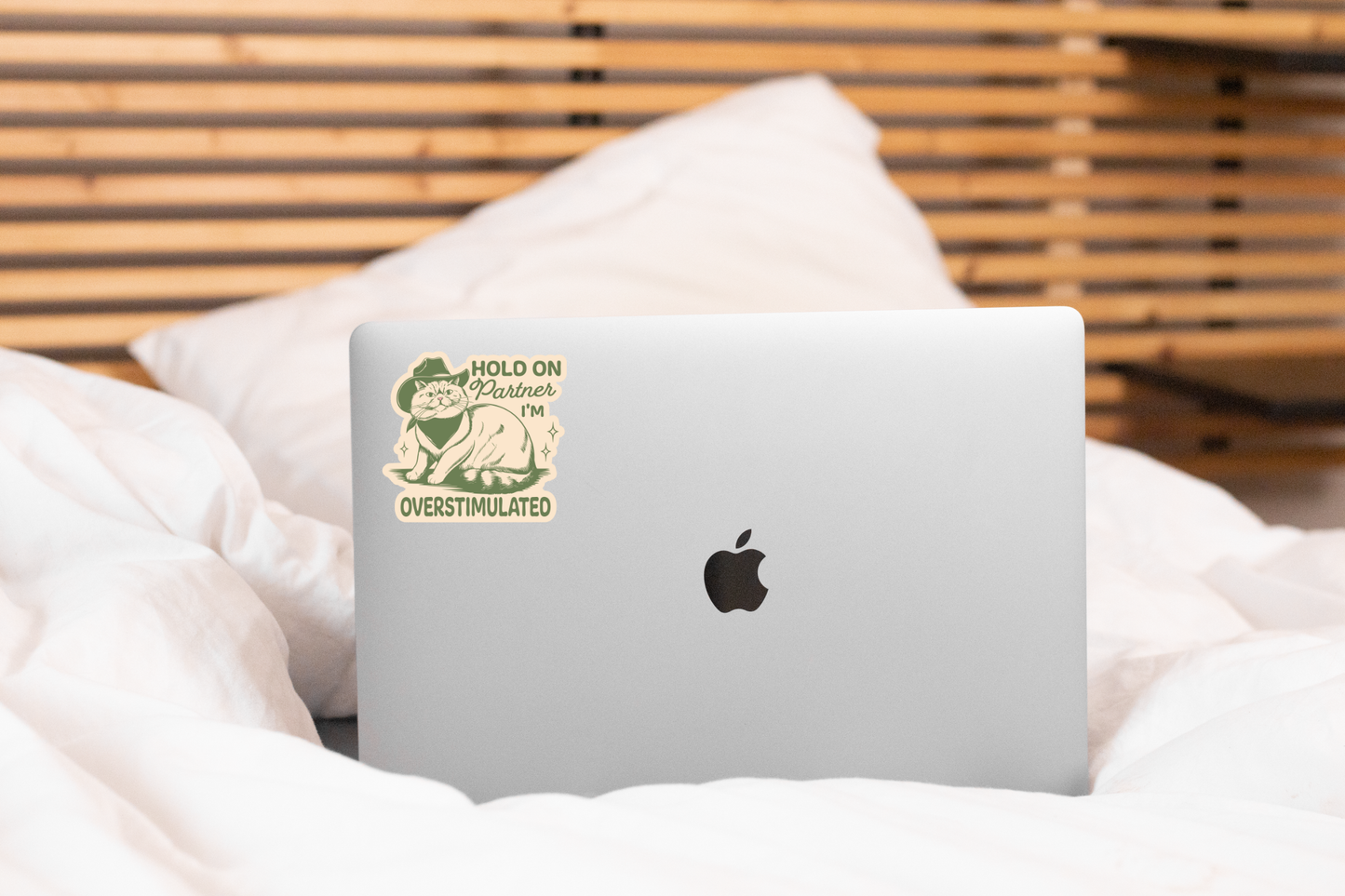 Hold on Partner Sticker