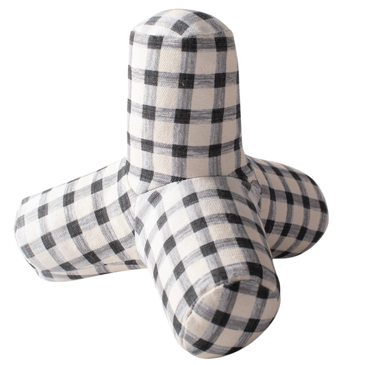 Plaid Canvas Crinkle Toy