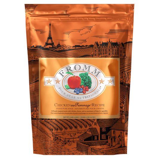 Fromm Four-Star Chicken Au Frommage Grain-Free Dry Dog Food - 4 lb