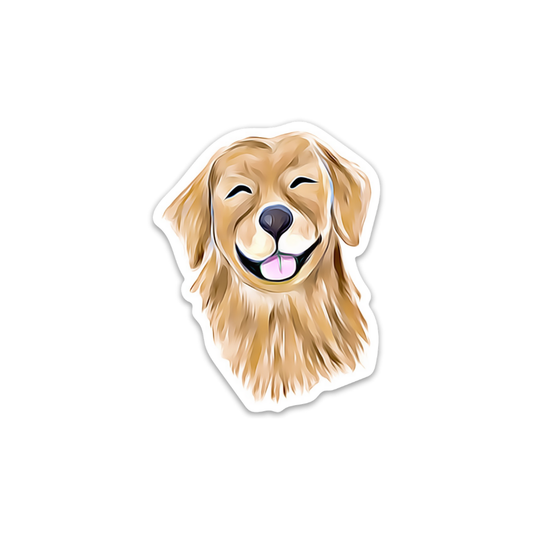 Golden Retriever Sticker