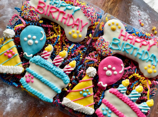 Large Birthday Cookie Box