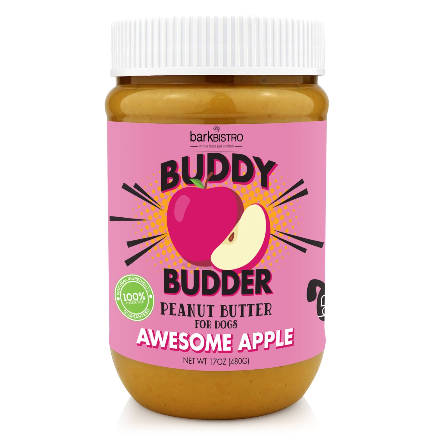 Buddy Butter 17oz Jar Apple
