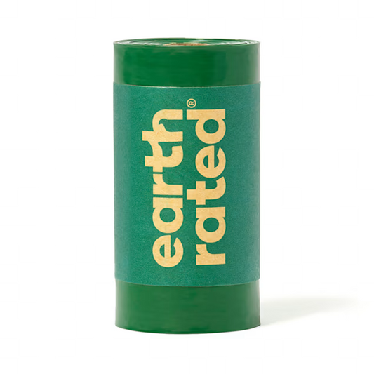 Earth Rated Dog Poop Bags — Single Roll (Unscented)