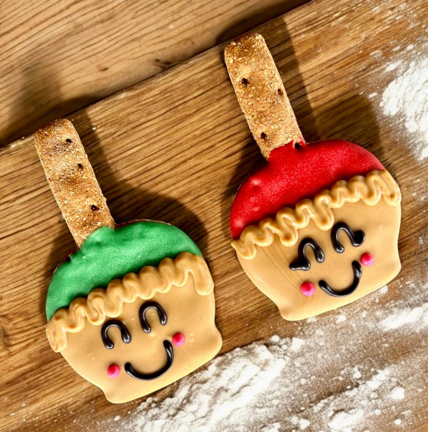 Caramel Apple Cuties Fall dog treats
