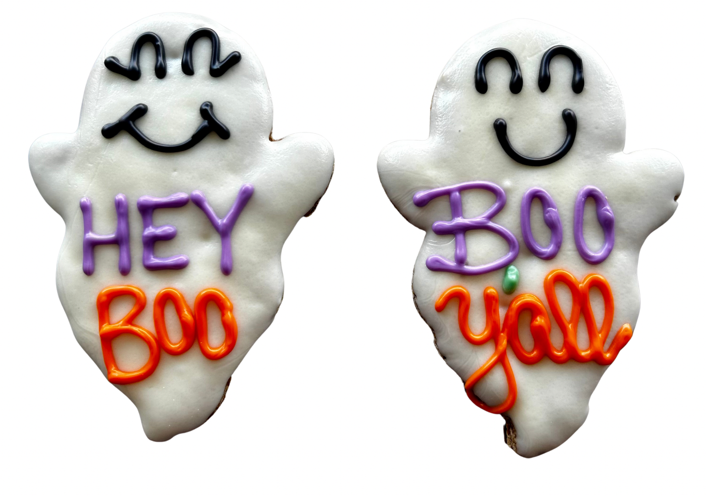 BOO Ghosts Halloween dog treats