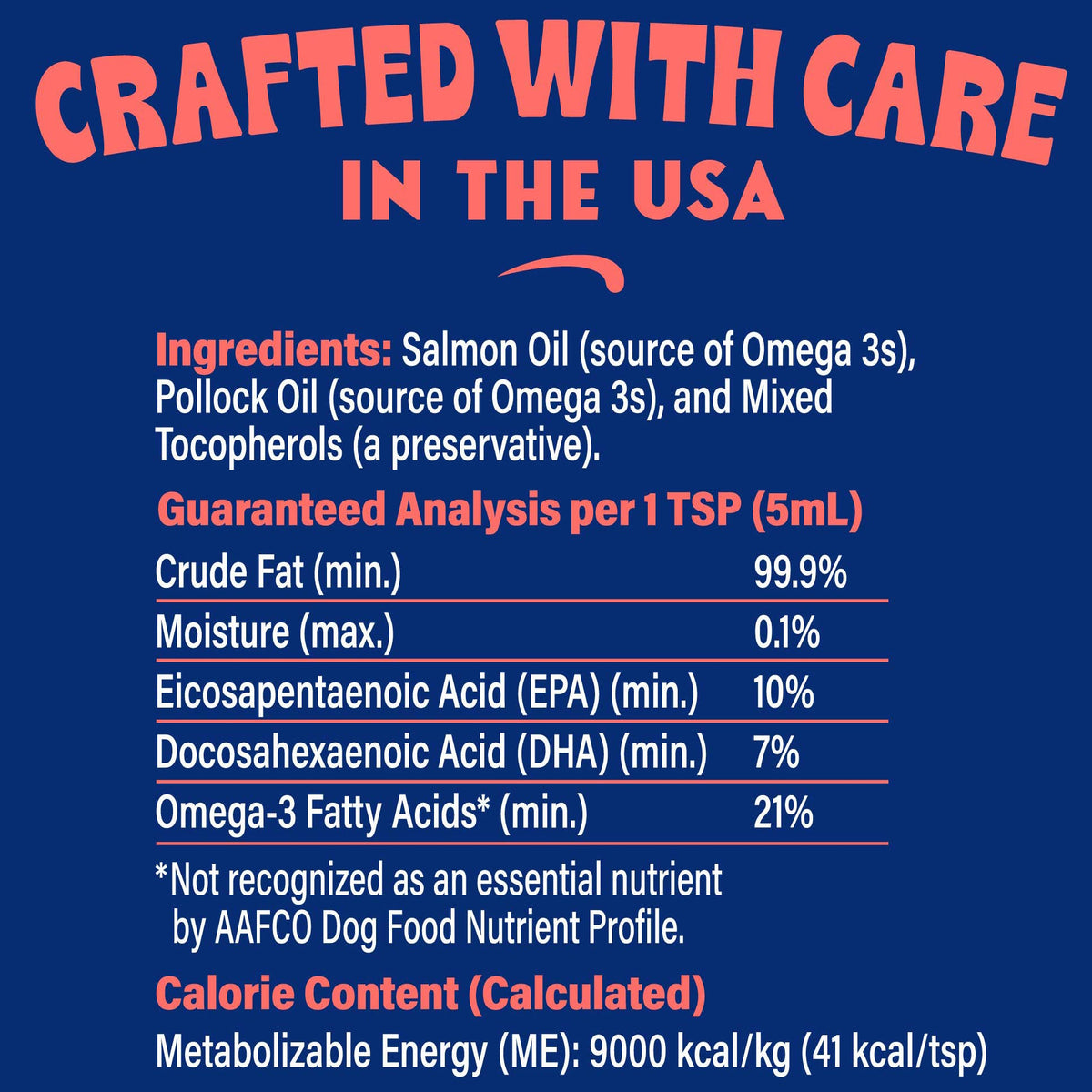 Wild Alaskan Fish Oil - Dog & Cat Supplement, 6.8oz