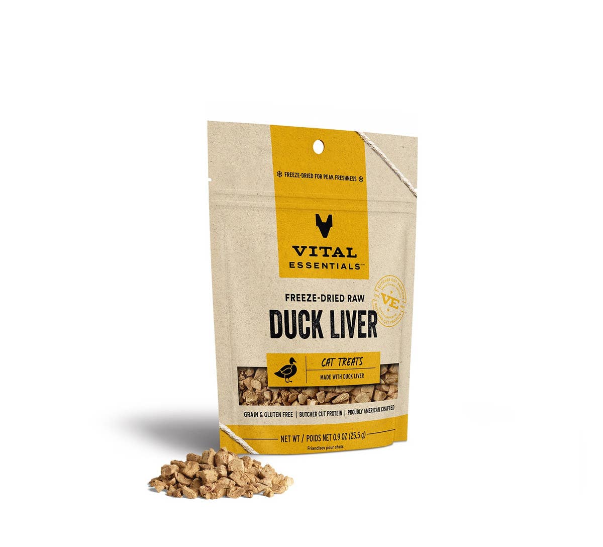 Duck Liver FD Cat Treats 0.9 oz
