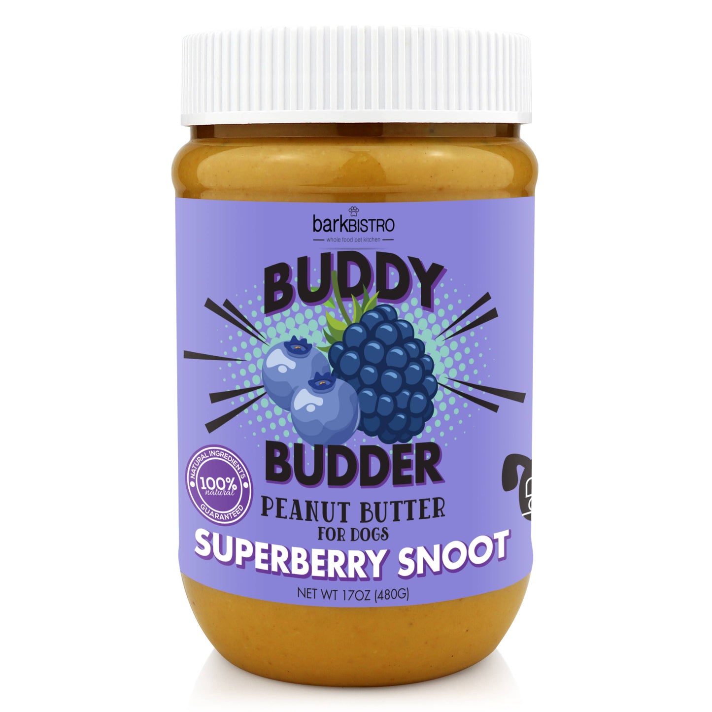 Buddy Butter 17oz Jar Superberry