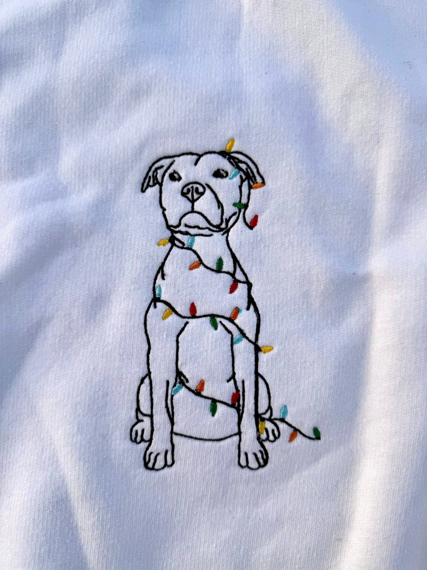 Pittie Christmas Crewneck