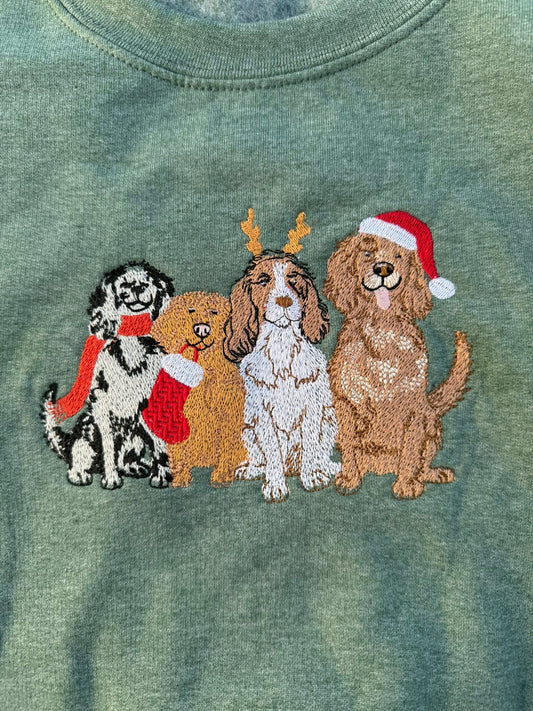 Puppy Christmas Crewneck