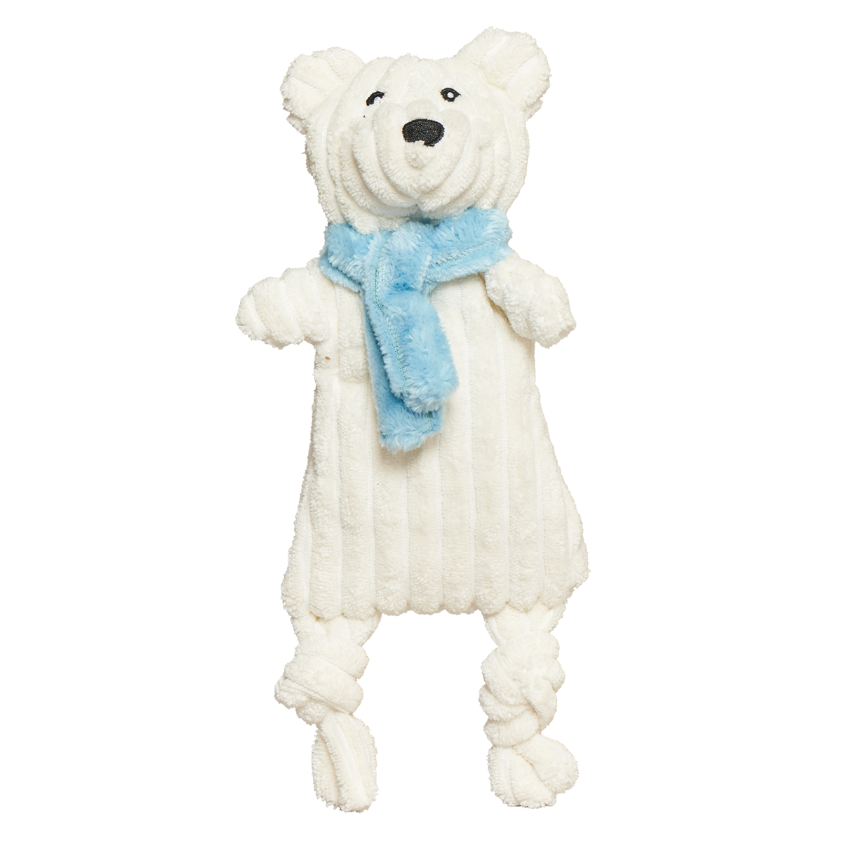 HuggleHounds Holiday Polar Bear HuggleFlatties Small