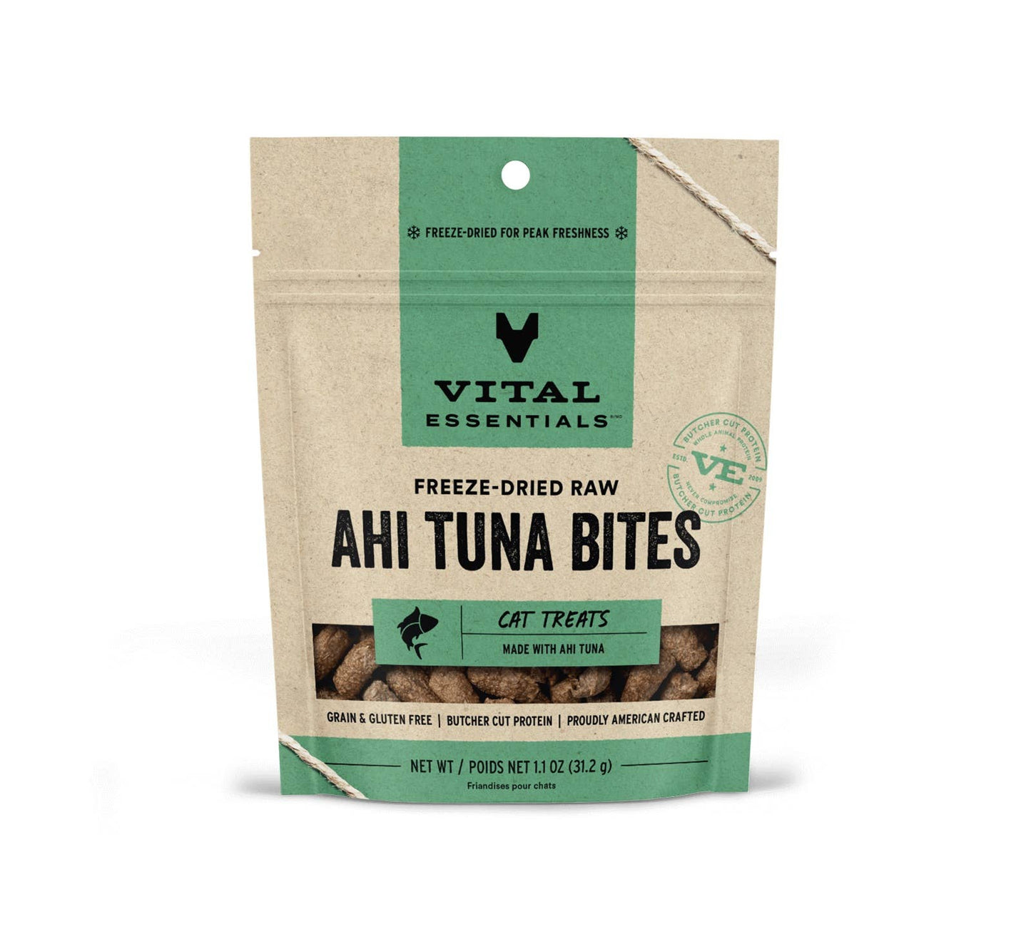 Ahi Tuna Bites Cat Treats 1.1 oz