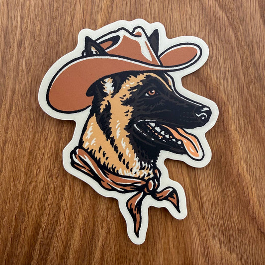 Belgian Malinois Cowdog Sticker