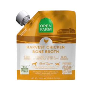 Open Farm Harvest Chicken Bone Broth 12oz