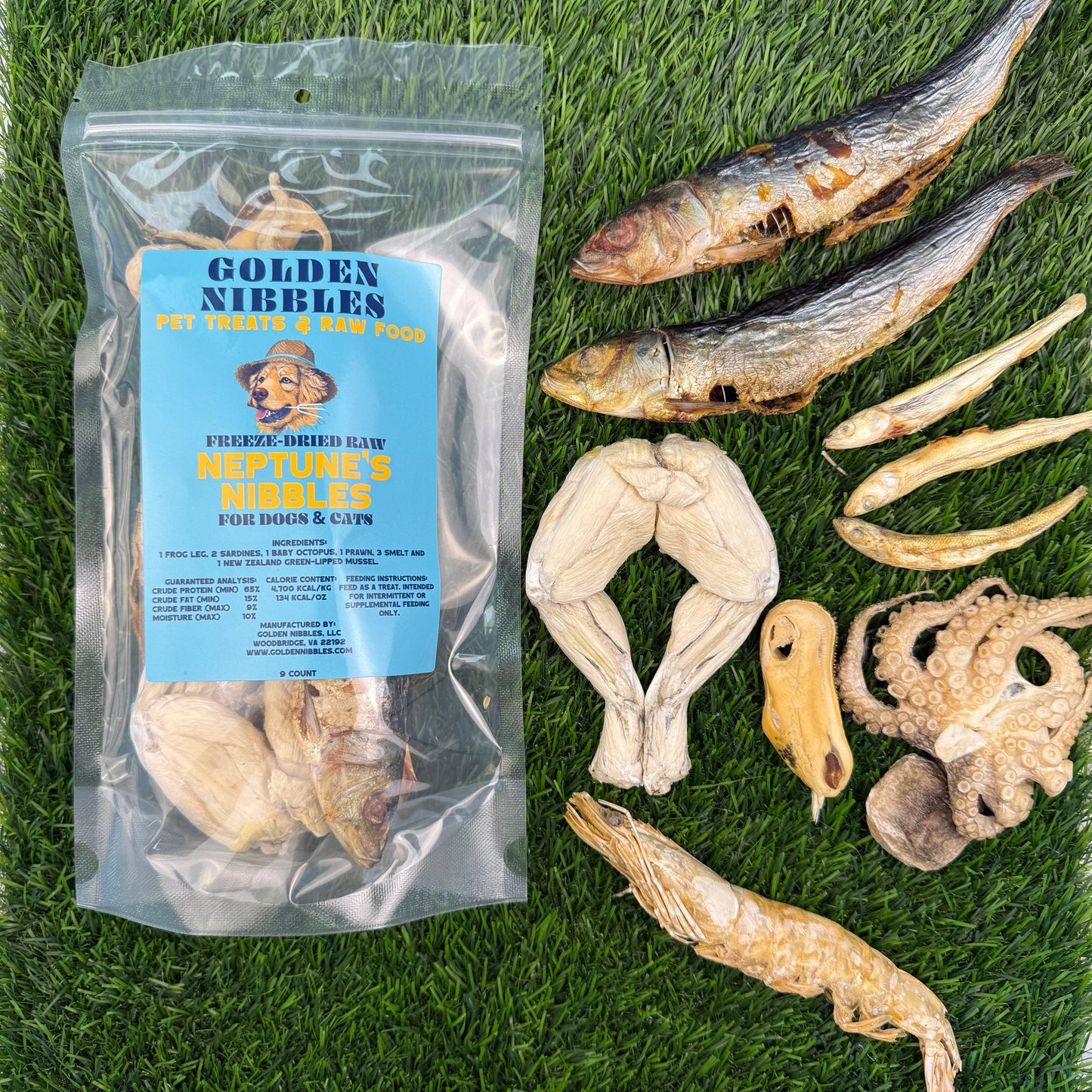 Neptune's Nibbles - Seafood Variety Bag - Dogs & Cats