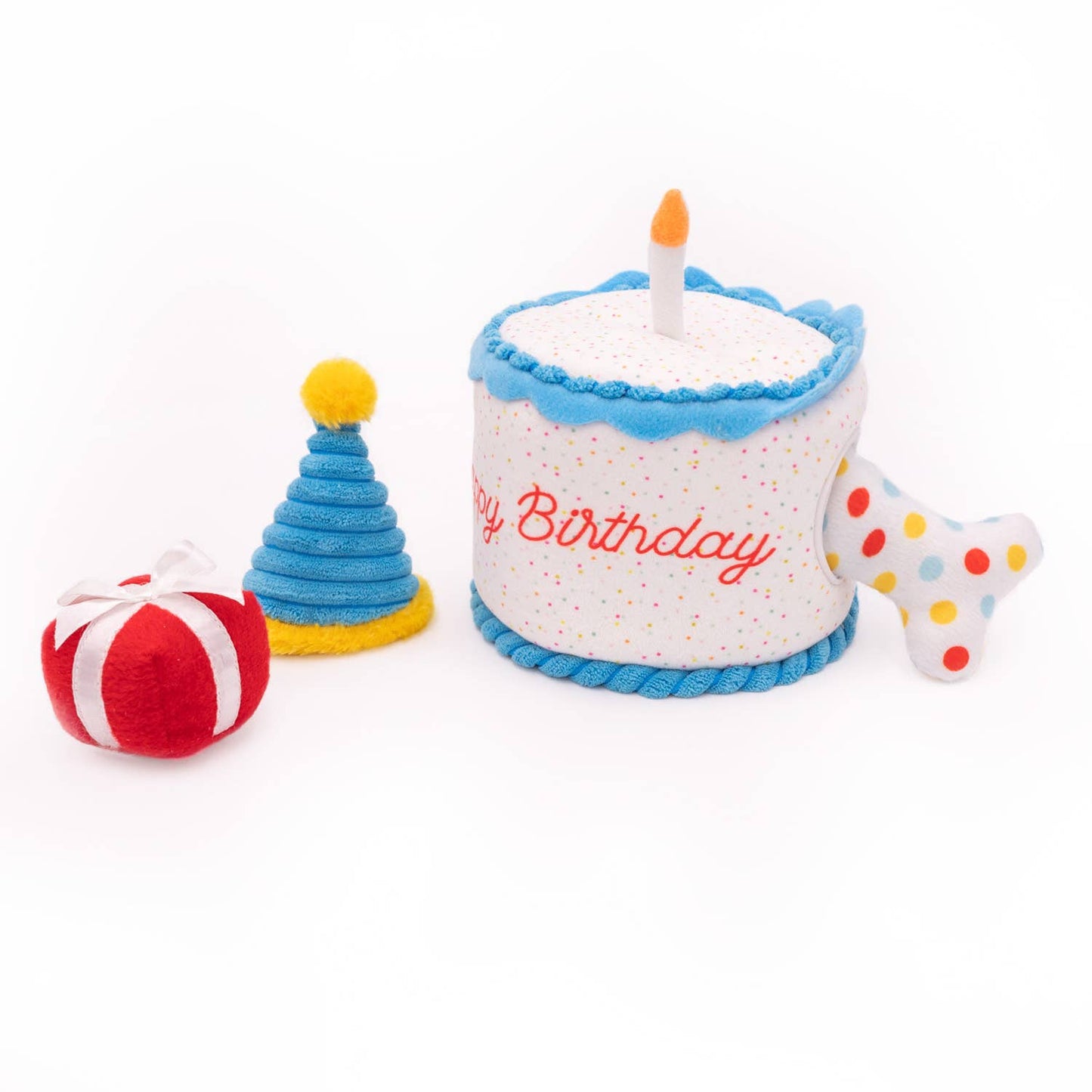 ZippyPaws Burrow - Birthday Cake