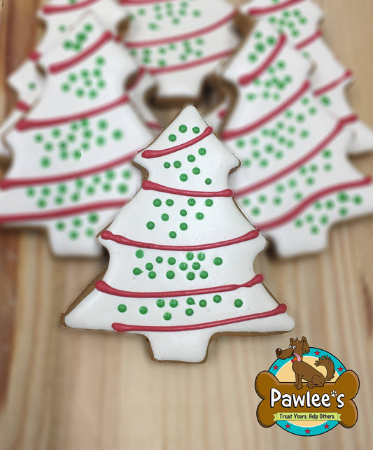 Pawlee's Snack Cake Tree Dog Cookie