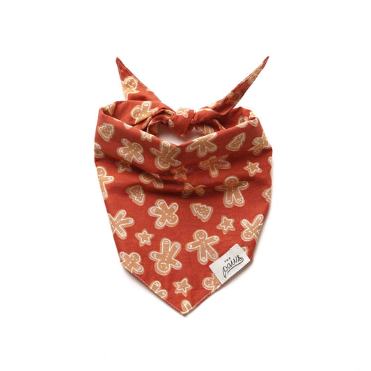 Red Gingerbread Bandana