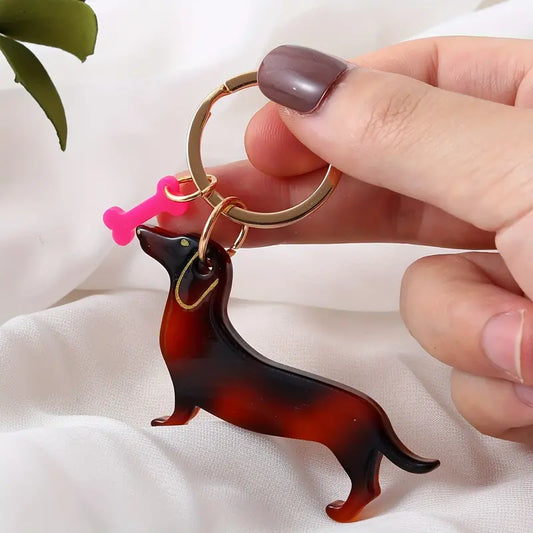 Weiner Dog Keychain