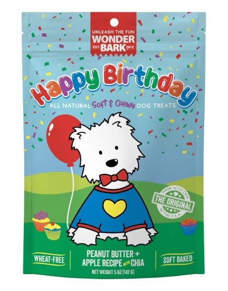 Wonder Bark Happy Birthday 5oz.