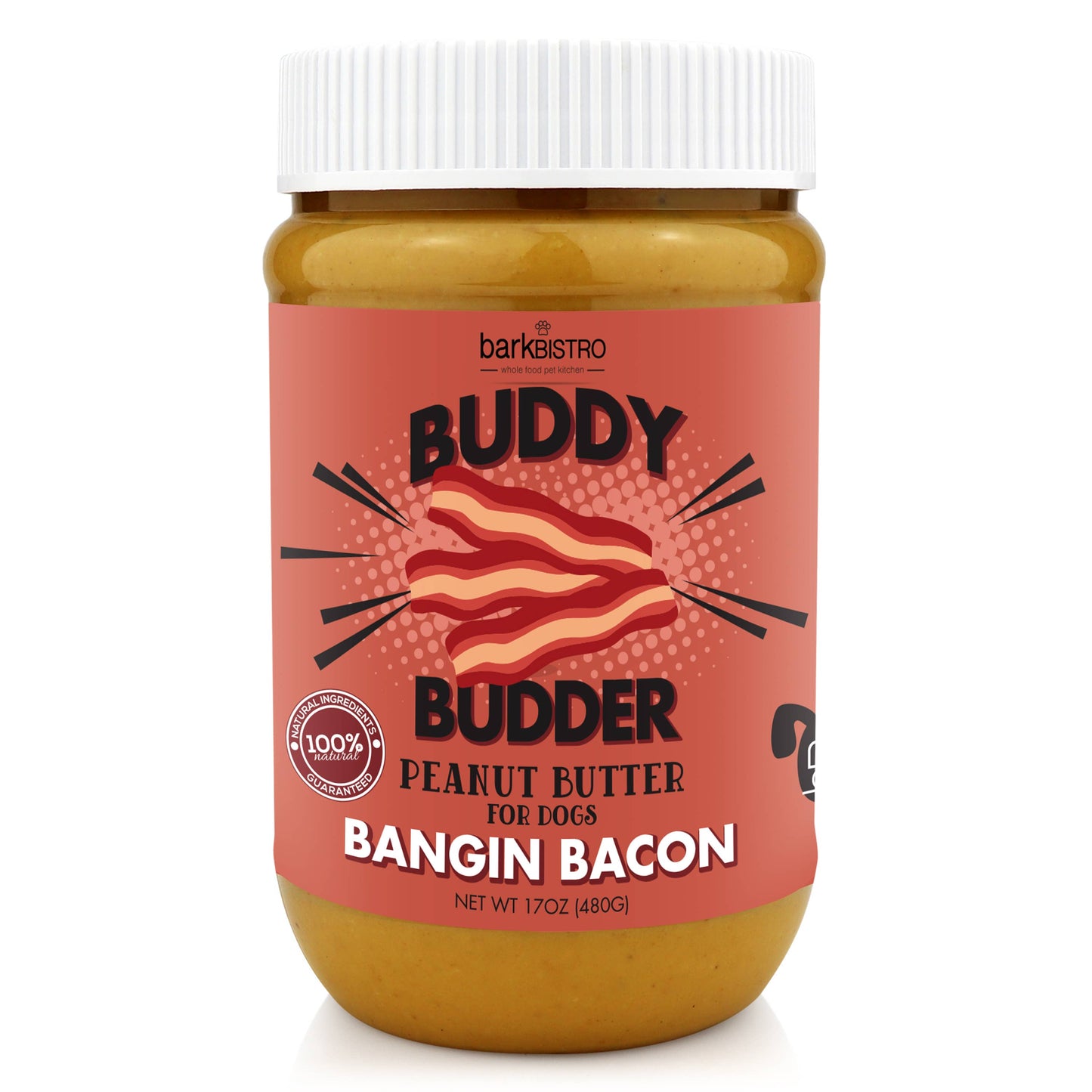 Buddy Butter 17oz Jar Bacon
