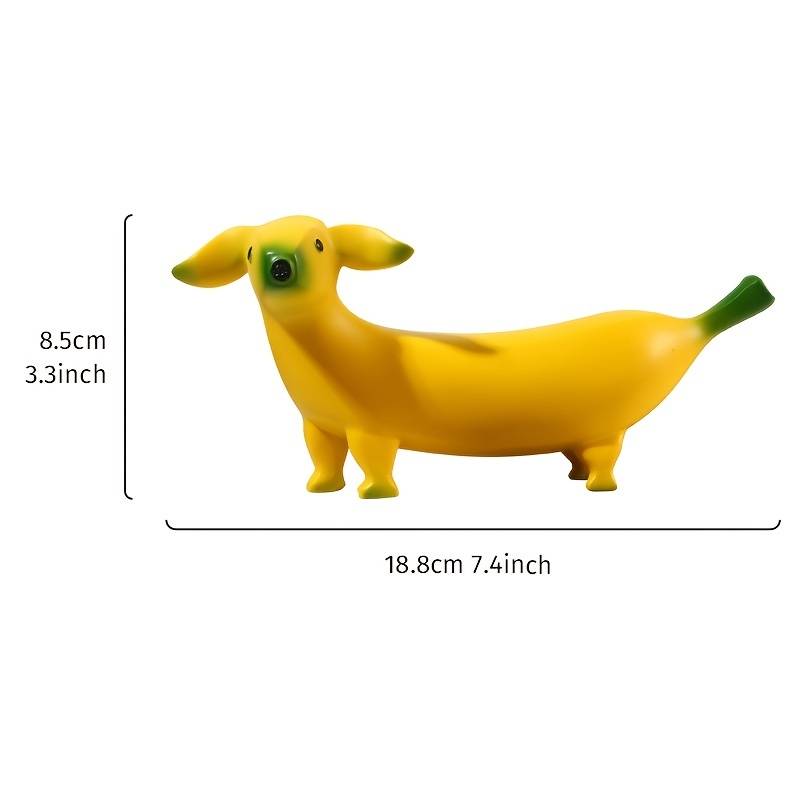 Banana Dog Statue