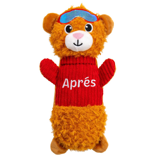 Outward Hound Scruffles Après Bear Dog Toy, Small