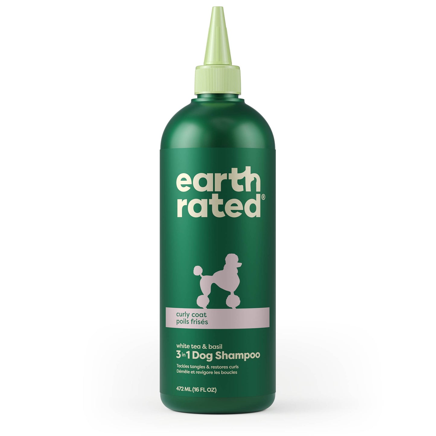 Earth Rated 3 in 1 Dog Shampoo Curly Coat 16oz