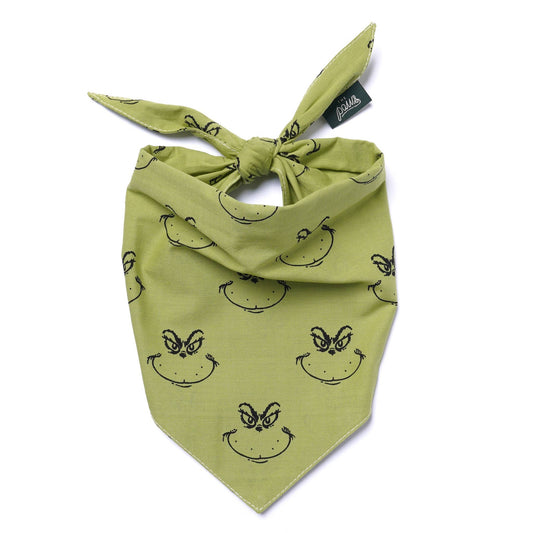 Grinch Dog Bandana