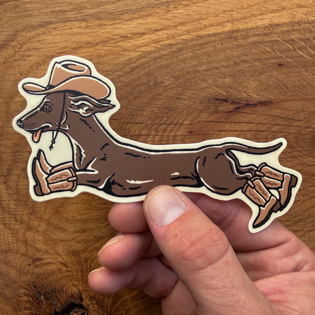 Weenie Ruff Rider Sticker