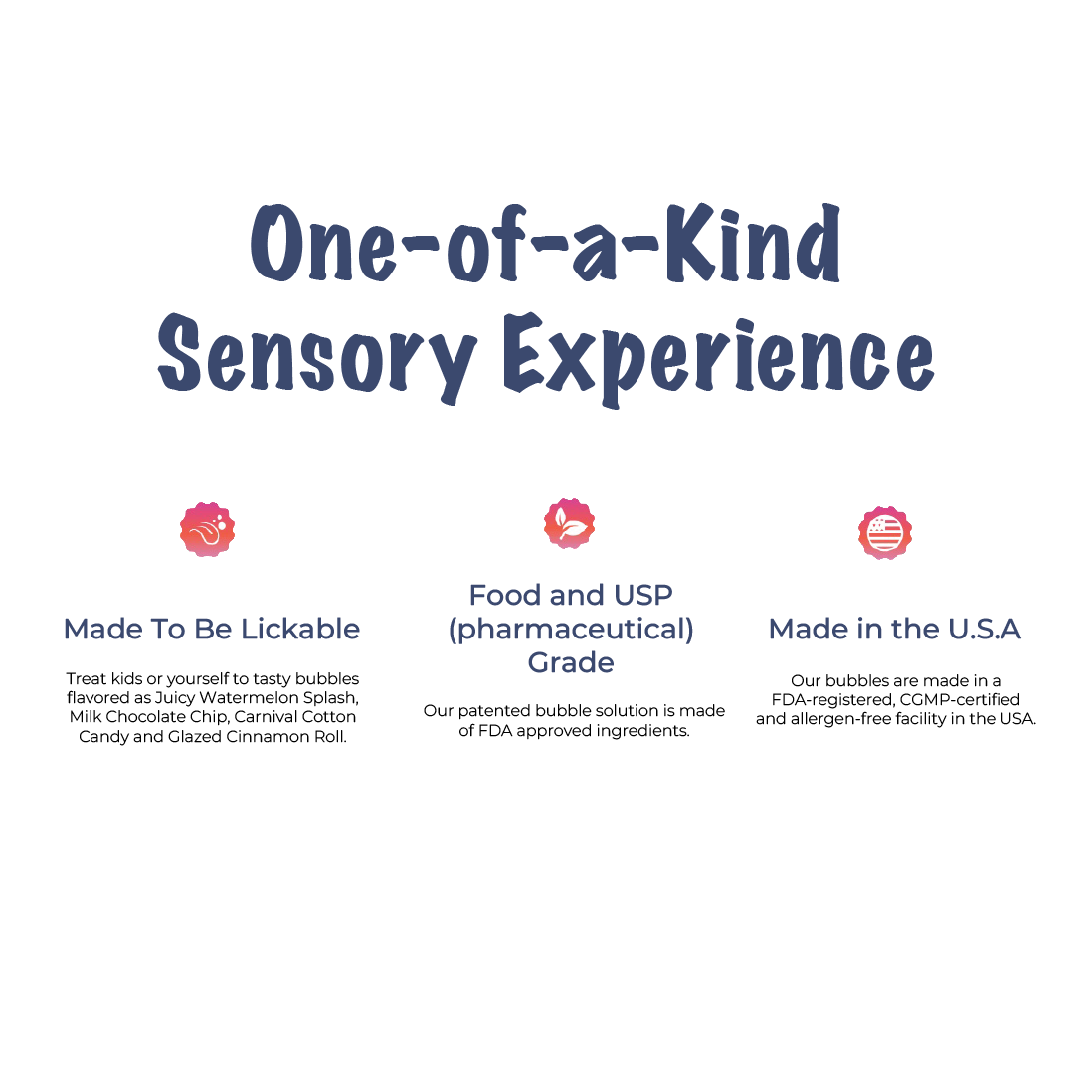 Peanut Butter Bubbles