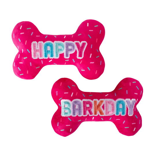 It's My Barkday Plush Dog Toy