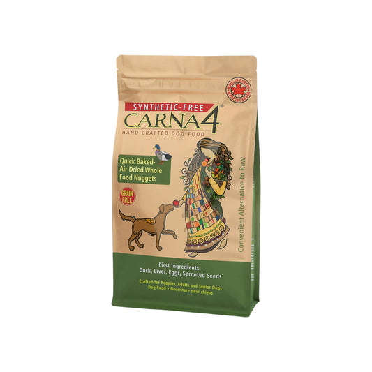 Carna4 Air Dried Grain-Free Duck Recipe Dog Food bag