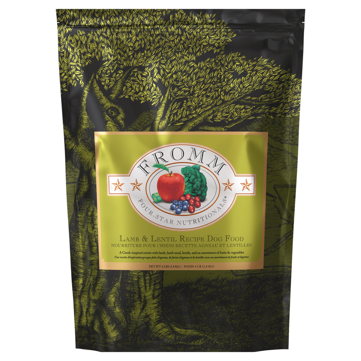 Fromm Four-Star Nutritionals Lamb & Lentil Recipe Dry Dog Food