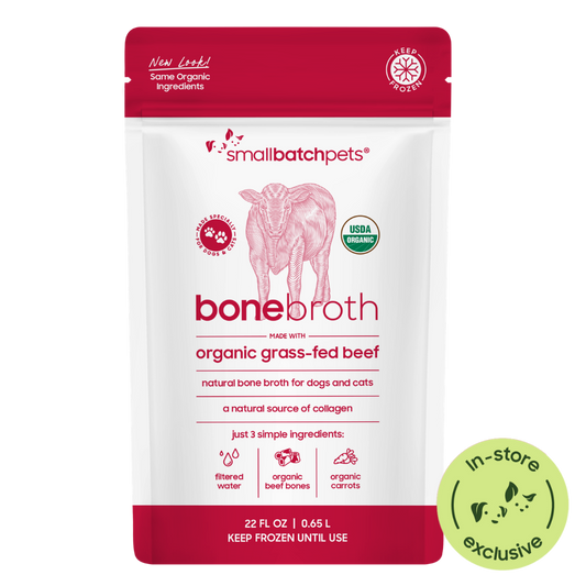 Smallbatch Frozen Organic Beef Bone Broth 22oz