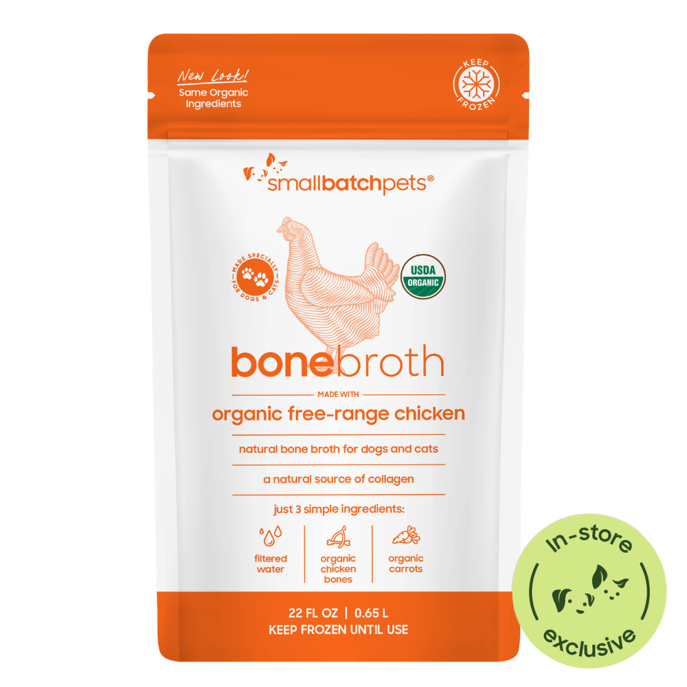 Smallbatch Frozen Organic Chicken Bone Broth 22oz